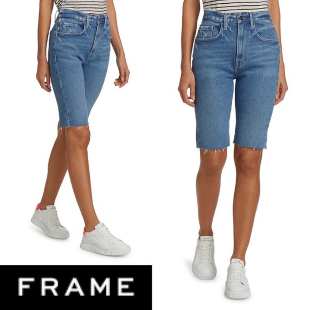 FRAME LE VINTAGE BERMUDA SHORT SIZE 25  NEW W/ TAG